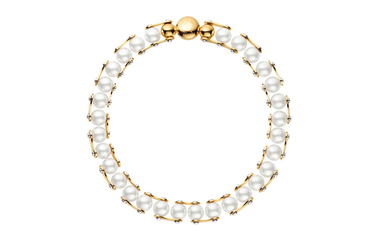 LV Speedy Pearls One rank Necklace