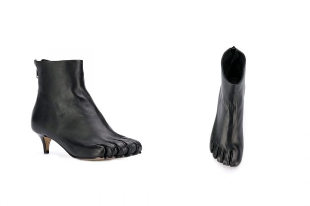mm6 maison margiela tabi Stivaletto boots