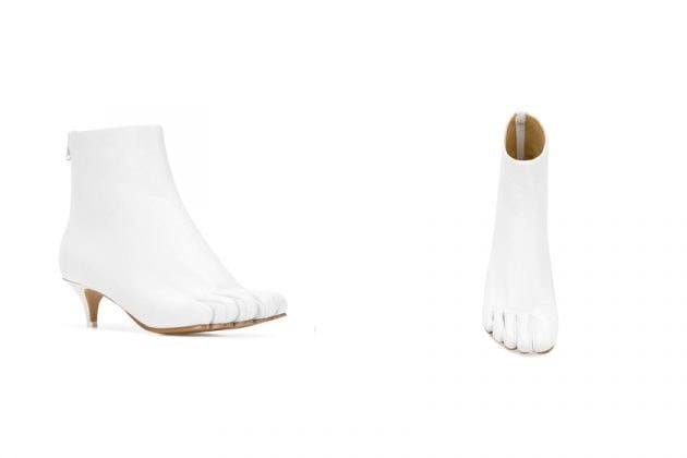 mm6 maison margiela tabi Stivaletto boots