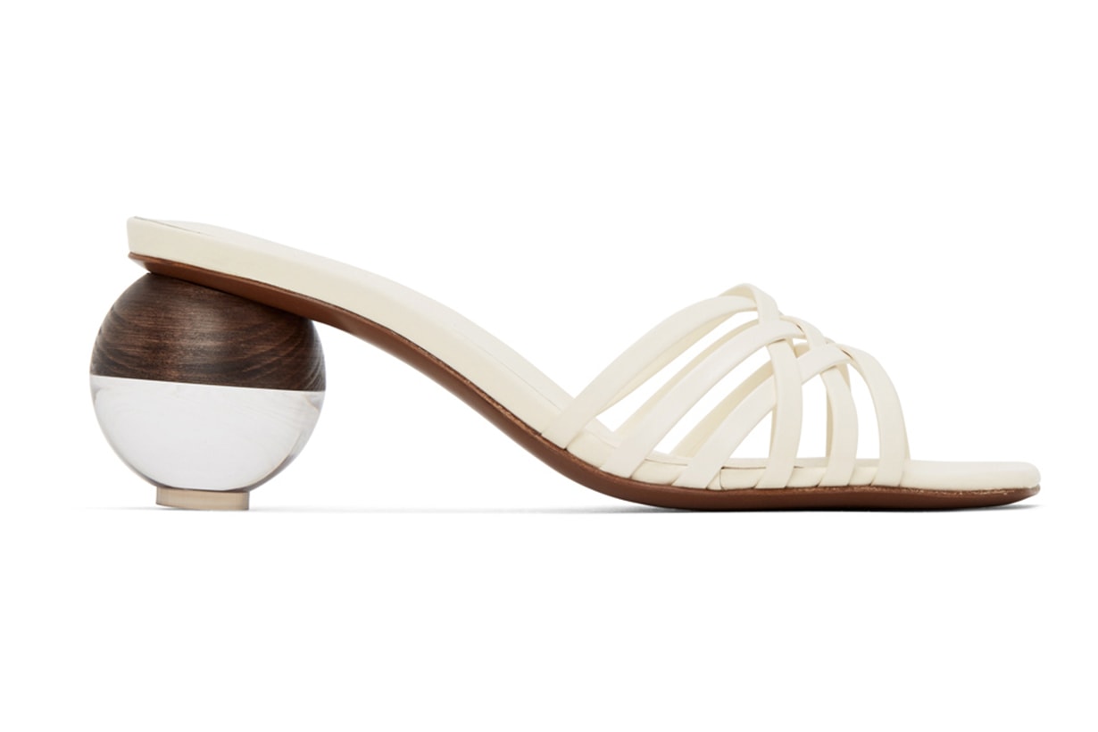 NEOUS Off-White Calpa 55 Heeled Sandals