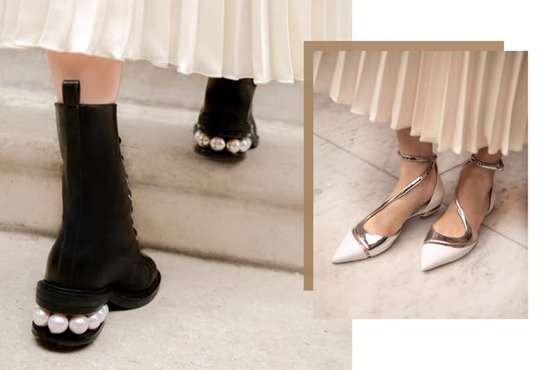 Nicholas Kirkwood boots and flats