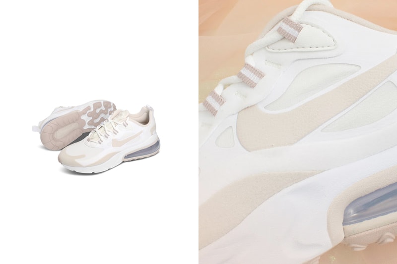 nike air max 270 react milk tea 2020 fruition