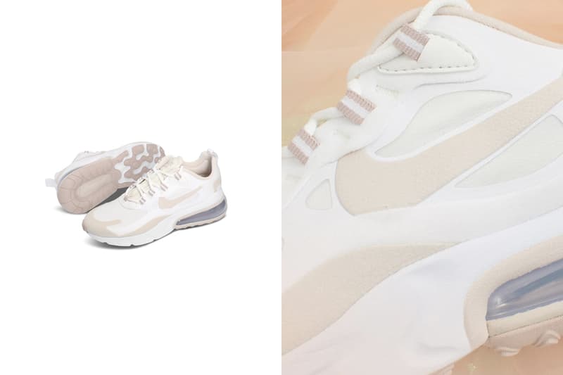 nike air max 270 react milk tea 2020 fruition
