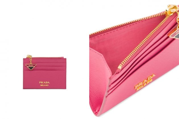 prada pink wallet card holder chain new accessory iphone airpods case 2020 where buy
