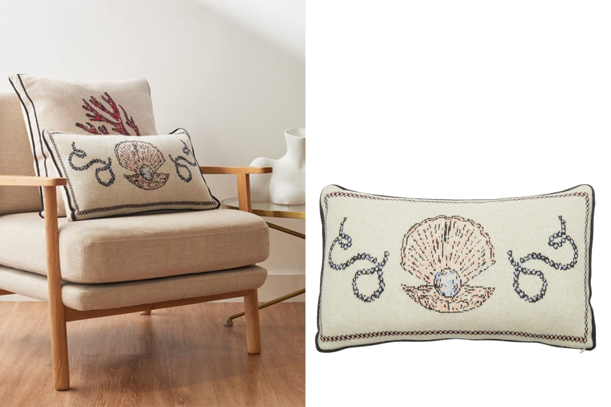 POPBEE Editors Pick Bedroom decoration stylish home bedroom Gucci Cat porcelain incense holder VIEW FULLSCREEN FRETTE Chains jacquard wool throw blanket VIEW FULLSCREEN SAVED NY X Fee Greening Pearl cashmere cushion