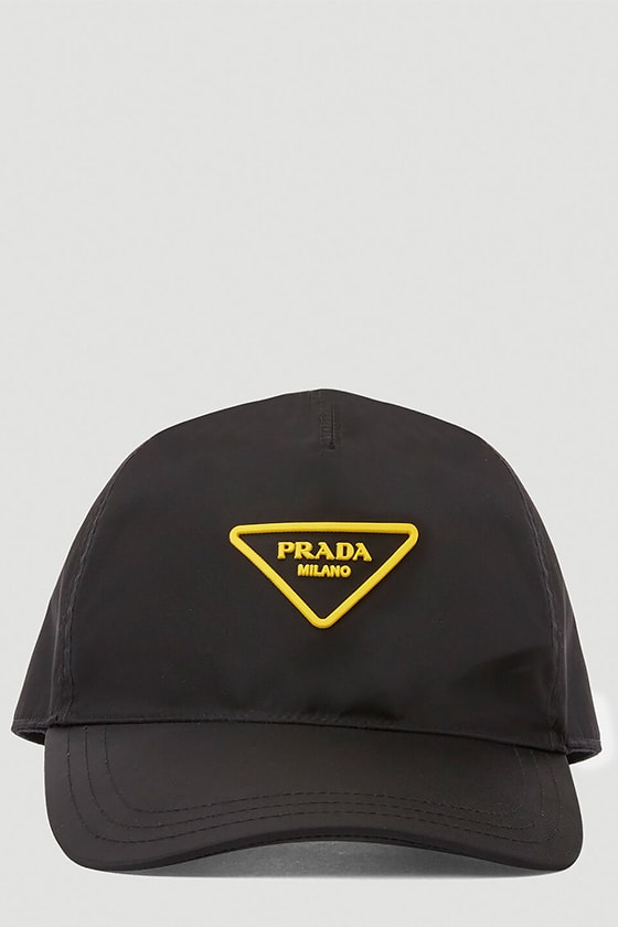 prada nylon baseball cap