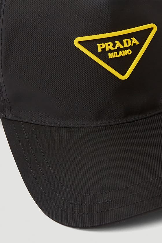 prada nylon baseball cap