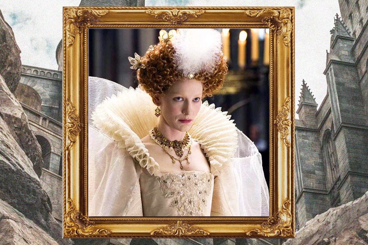 Queen Elizabeth I of England Ireland France The Virgin Queen Lipstick White Skin beauty standard Ruff Collar fashion trends