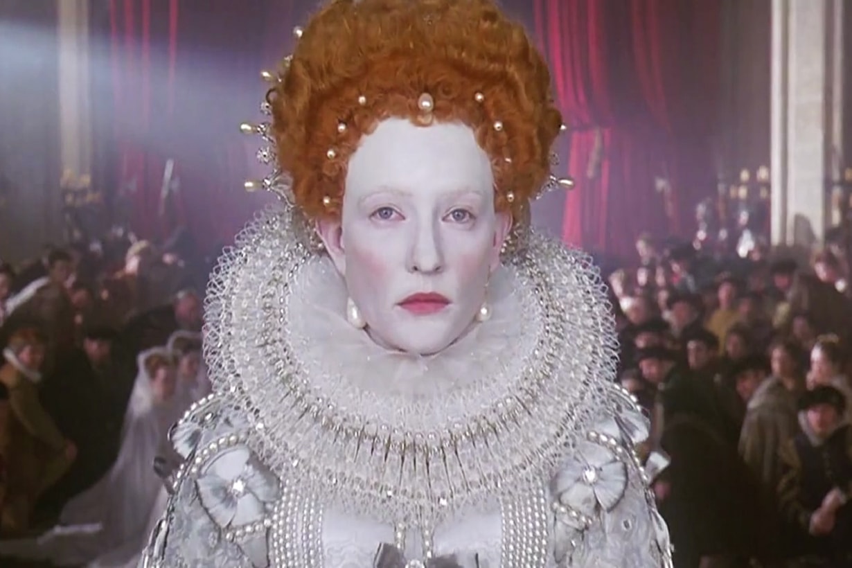 Queen Elizabeth I of England Ireland France The Virgin Queen Lipstick White Skin beauty standard Ruff Collar fashion trends 