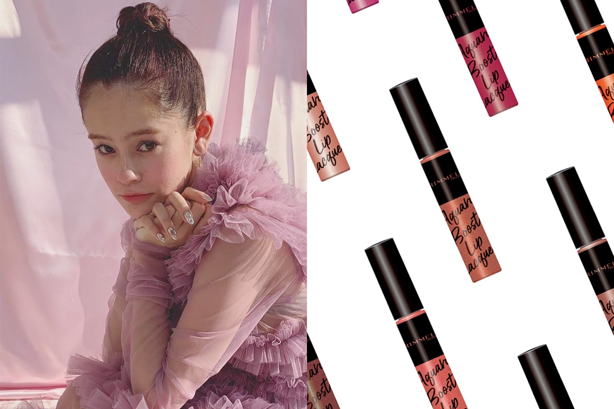 rimmel liquid lipstick aquary Lacquer japanese girl