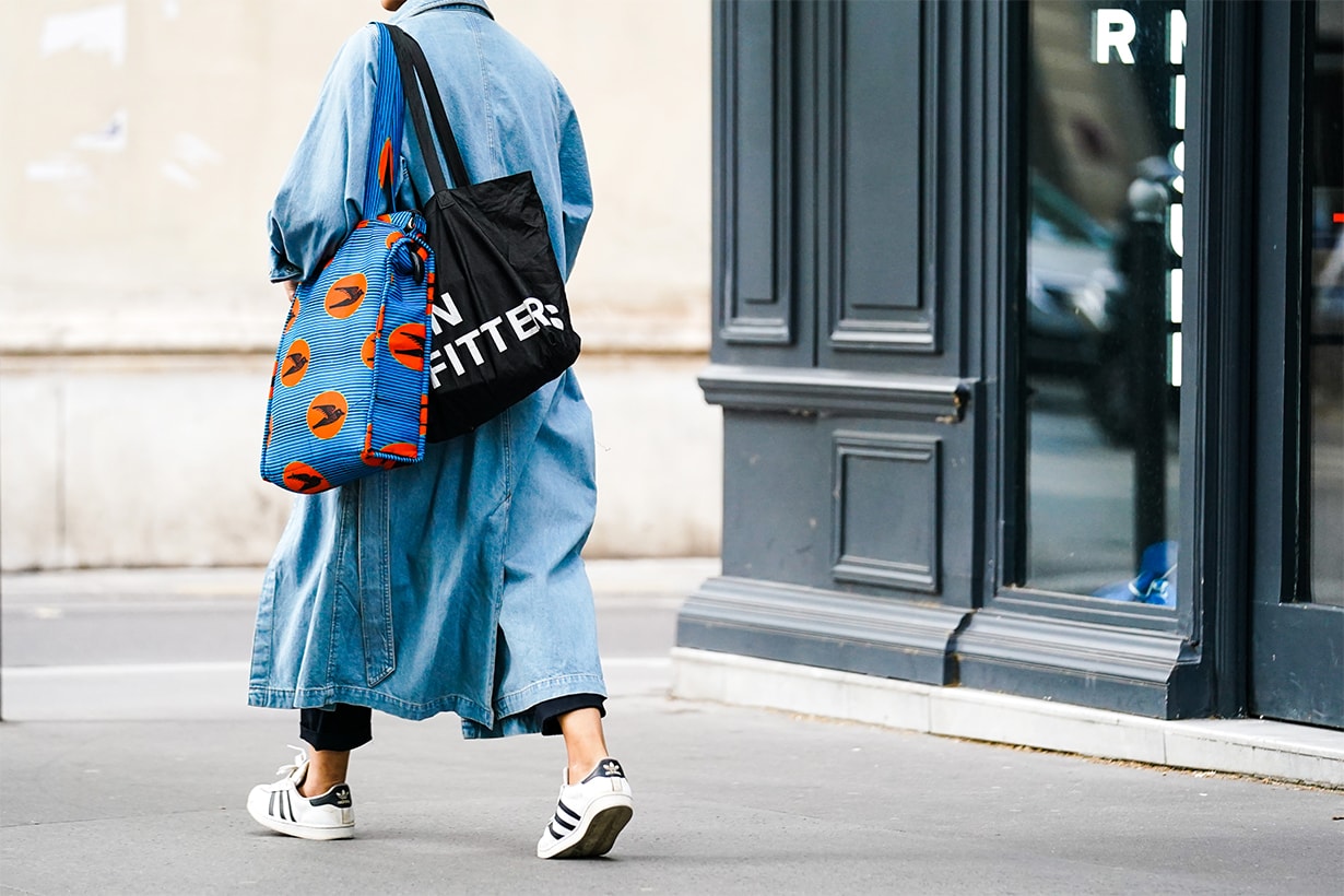 Saint Laurent Paris YSL Tote Bag Cabas leather and canvas tote bag Handbag Trend 2020 Summer