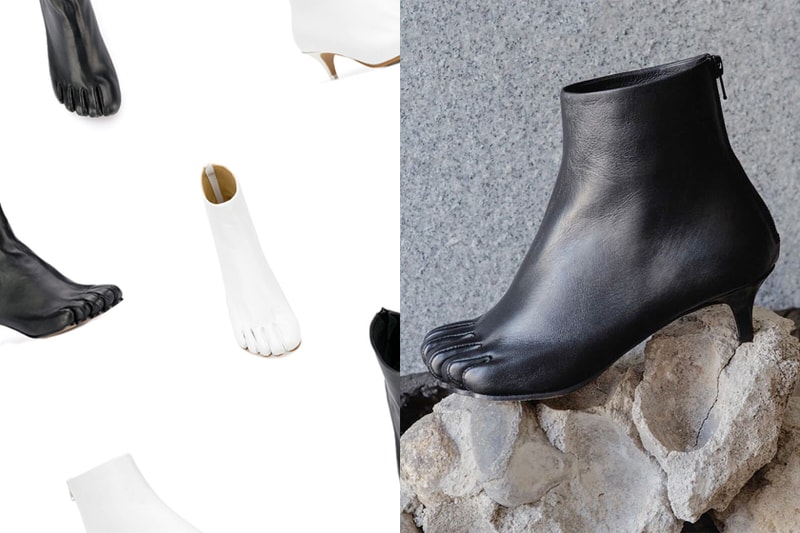 mm6 maison margiela tabi Stivaletto boots