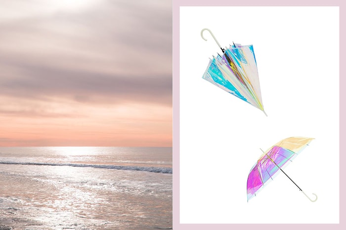 絕美防曬小物:這一把夢幻彩虹光遮陽傘,讓日本女生討論度爆燈!