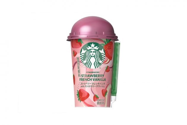 starbucks japan strawberry french vanilla 2020 family mart