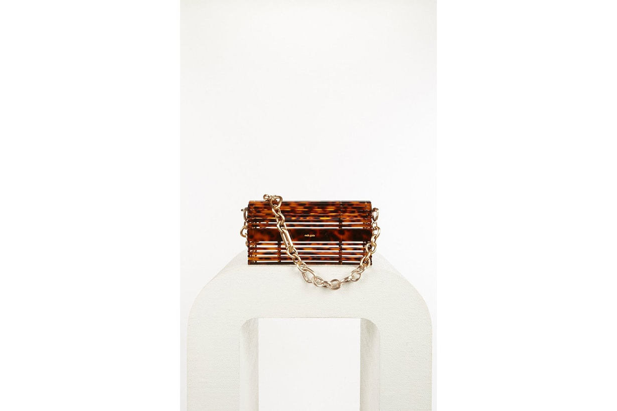 Sylva Caged Acrylic Shoulder Bag