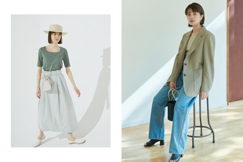 uniqlo t-shirt square collar basic japan