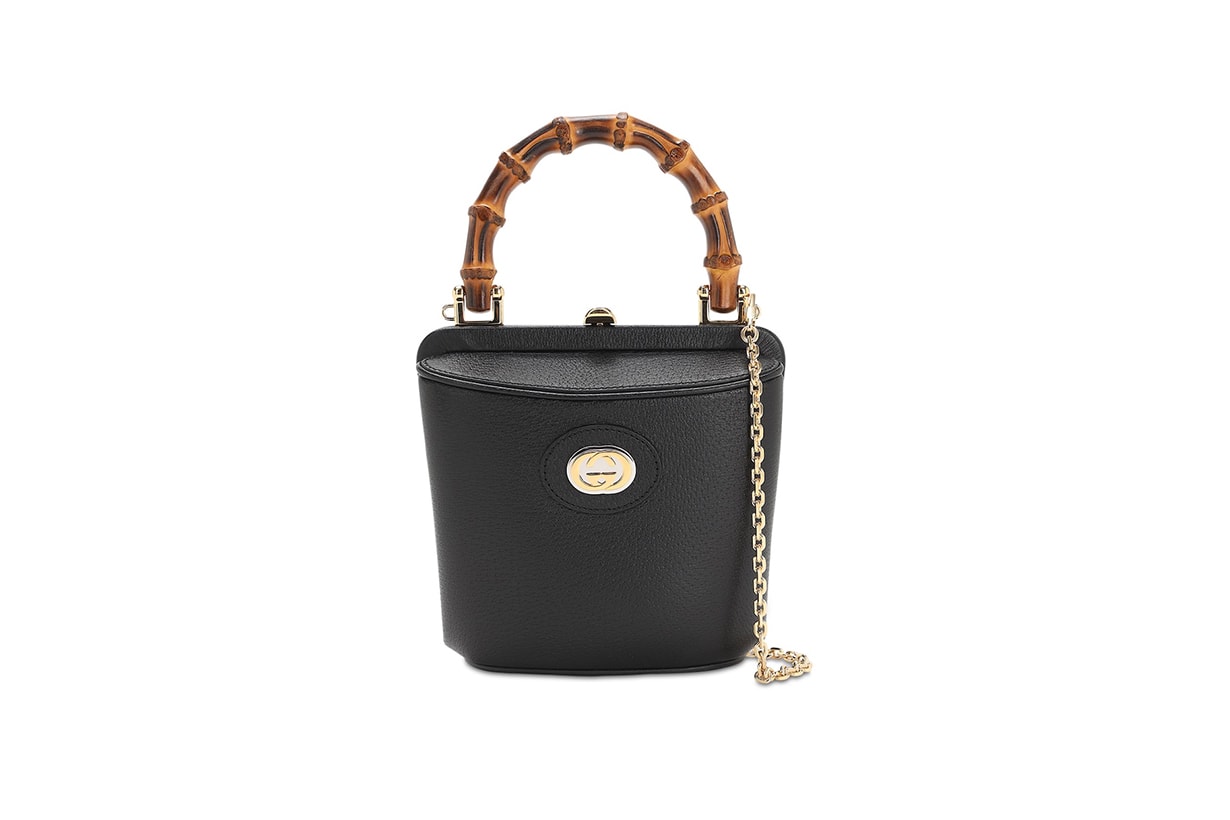 gucci pre fall 2020 mini marina bucket bag handbags
