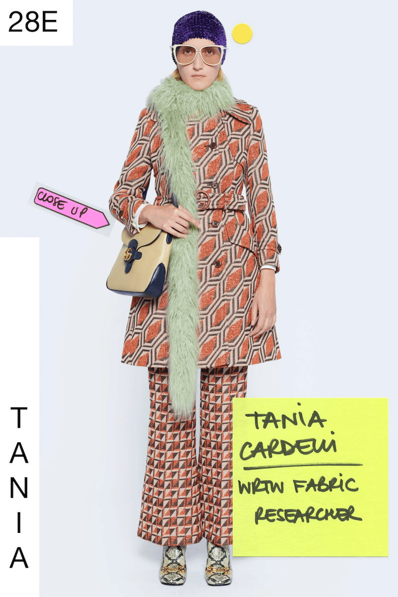 gucci 2021 ss Epilogue designer team as models post-it