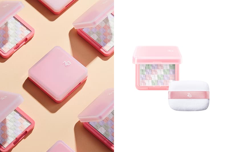 Za Pink Setting Powder 2020 summer