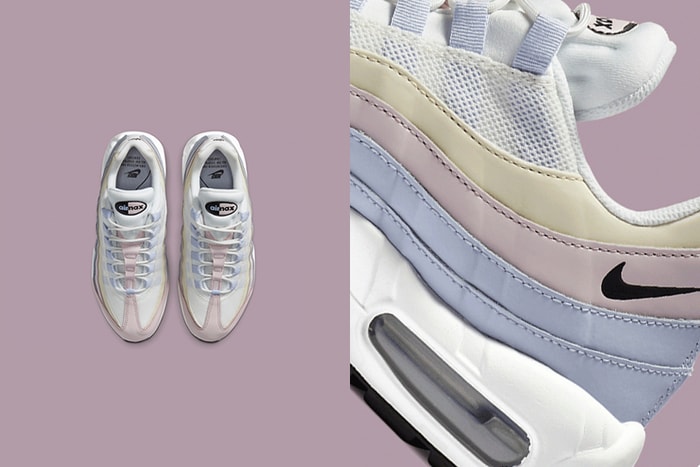 充滿療癒的夏日色彩:Nike 為人氣 Air Max 95 推出粉嫩漸層色設計!