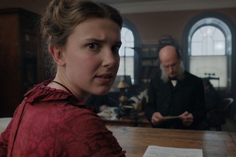 Millie Bobby Brown Henry Cavill Netflix Movie Enola Holmes