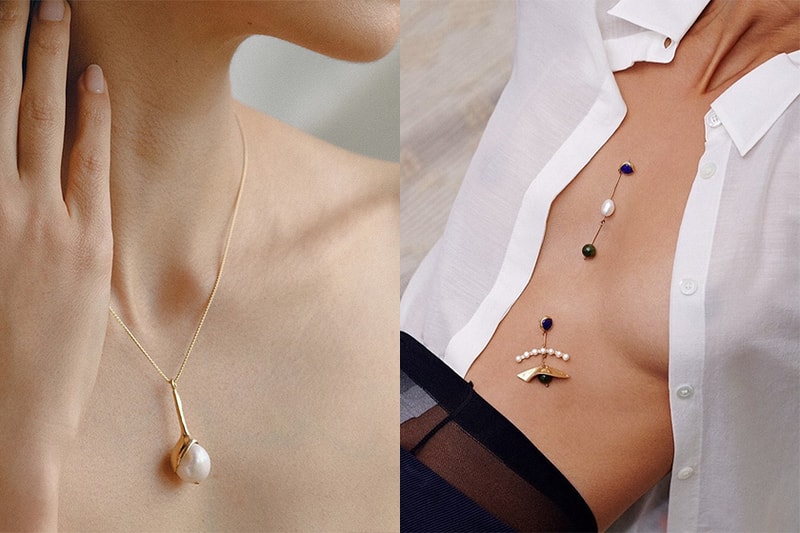 2020 summer Pearl Jewelry accessories 10 SSENSE