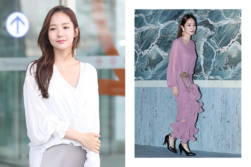 Park Min-young Youtube video Showing Her office and terrace