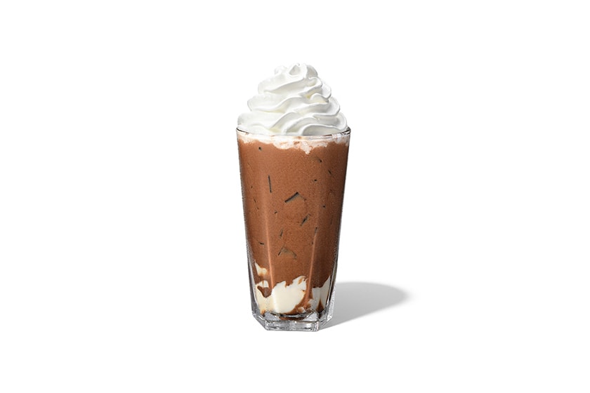 Starbucks Almond Tofu Chocolate Latte