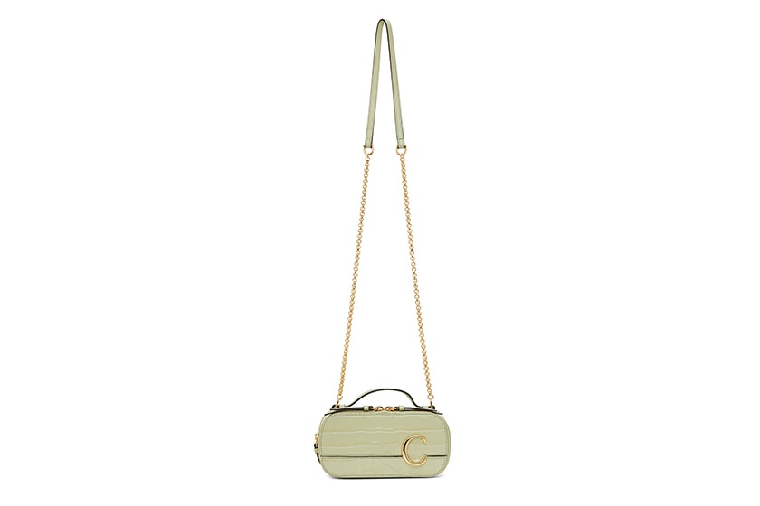 Chloe Pistachio Green Handbags 2020 summer SSENSE