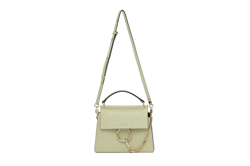 Chloe Pistachio Green Handbags 2020 summer SSENSE