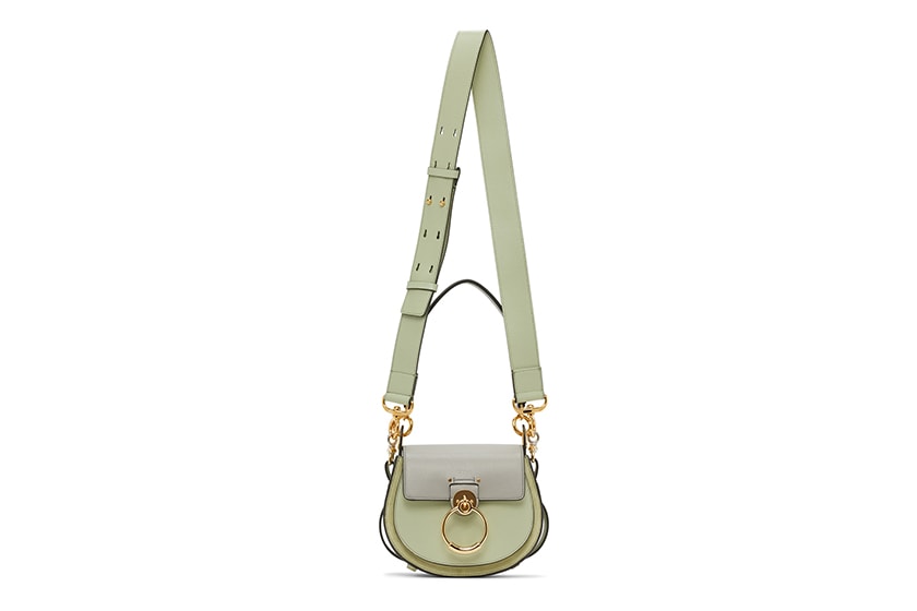 Chloe Pistachio Green Handbags 2020 summer SSENSE