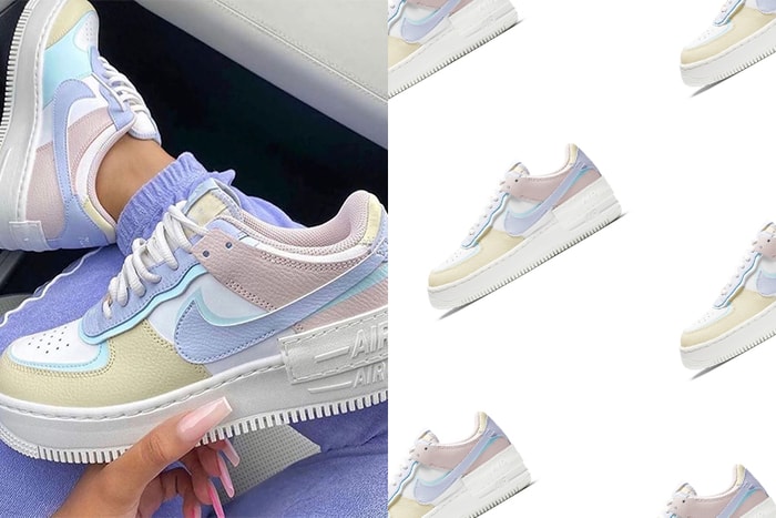 拼接沁涼的粉嫩色調：Nike 這雙變奏版 Air Force 1 讓女生都難以招架！