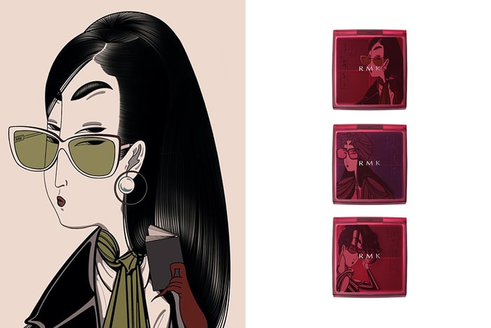 迷人的古典美：日本彩妝品牌 RMK 將浮世繪的風情女子注入彩妝靈感中！