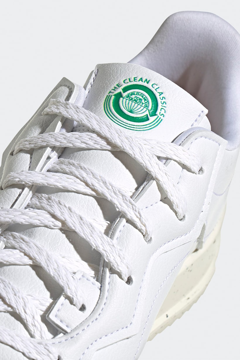 adidas originals sc premiere sustainable vegan minimal all white sneakers