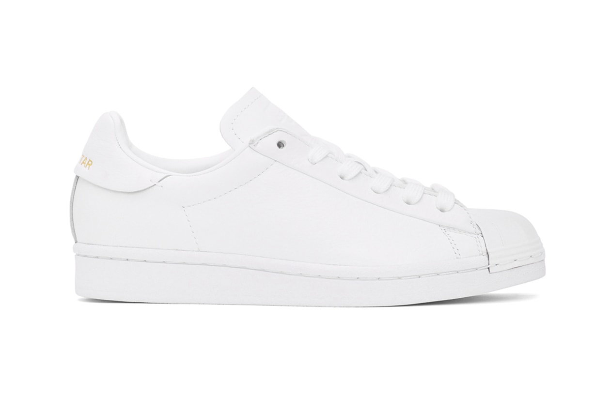 adidas Originals White Superstar Pure Sneakers