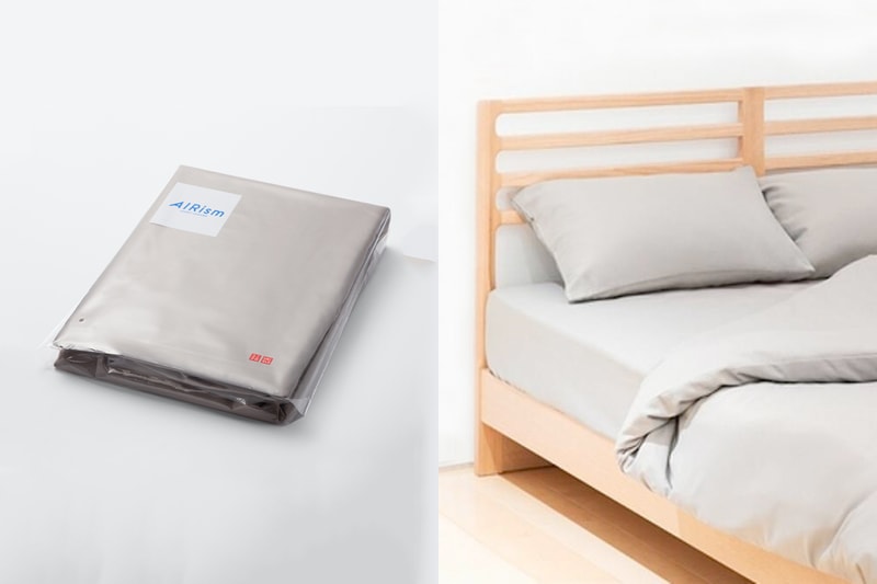 uniqlo airism bedsheet pillowsheet taiwan summer release