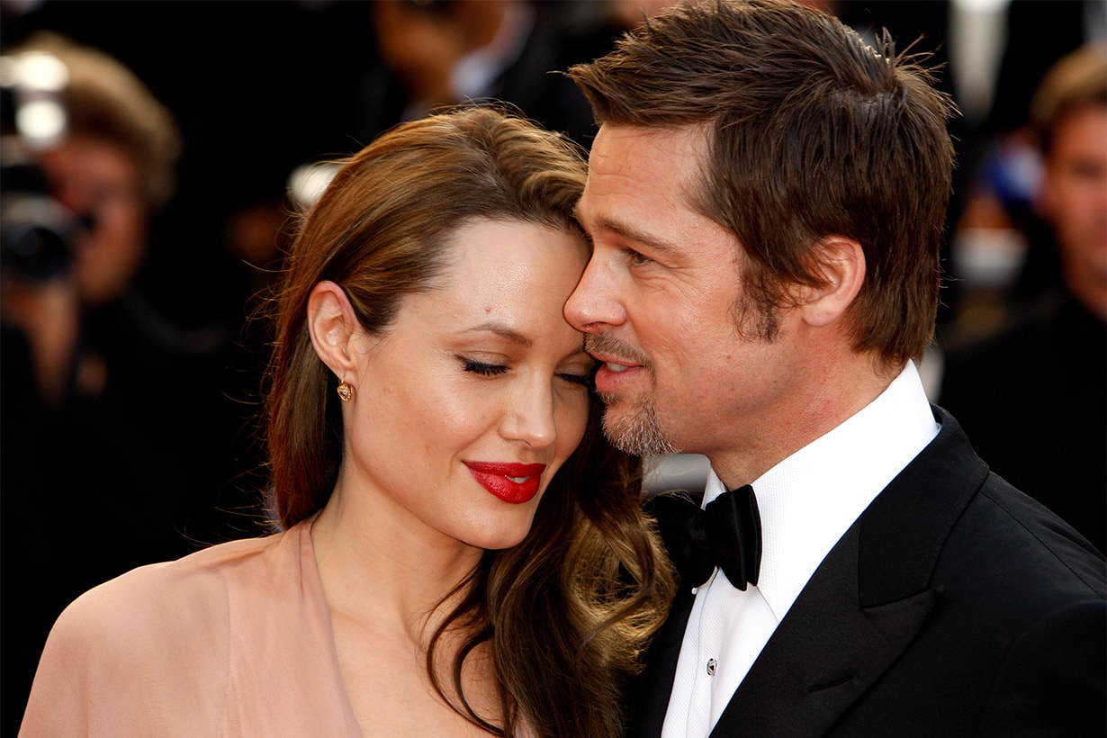 Angelina Jolie and Brad Pitt attends the 'Inglourious Basterds' Premiere at the Grand Theatre Lumiere during the 62nd Annual Cannes Film Festival on May 20, 2009 in Cannes, France. (Photo by Jean Baptiste Lacroix/FilmMagic)