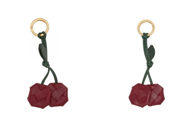 bottega veneta keychain fruits Intrecciato acc