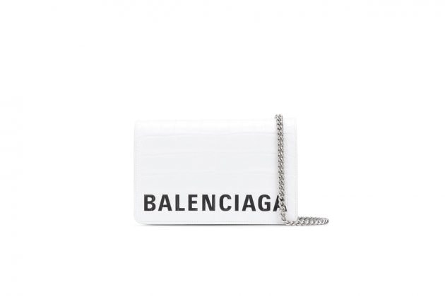 balenciaga clutch wallet with on chain 2020