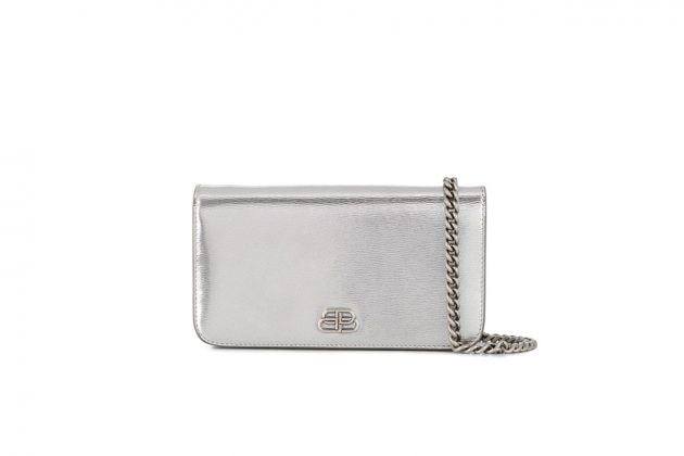 balenciaga clutch wallet with on chain 2020