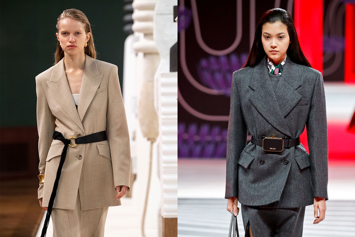 A model walks the runway during the Prada Ready to Wear Fall/Winter 2020-2021 fashion show as part of Milan Fashion Week on February 20, 2020 in Milan, Italy.