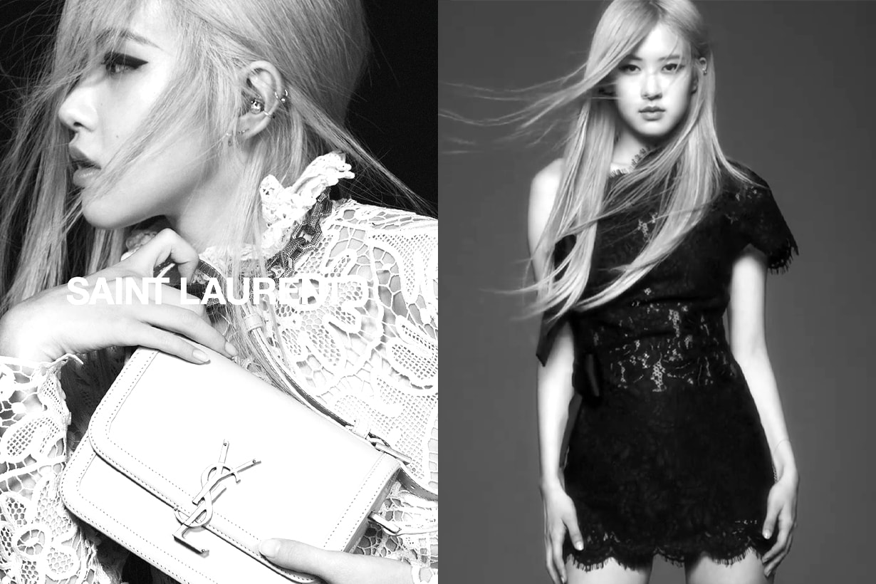 BLACKPINK Rose Saint Laurent YSL Jennie Jisoo Lisa World ambassador Internet search korean idols celebrities singers girl bands