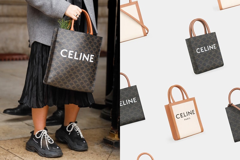 celine cabas mini size new handbags price taiwan