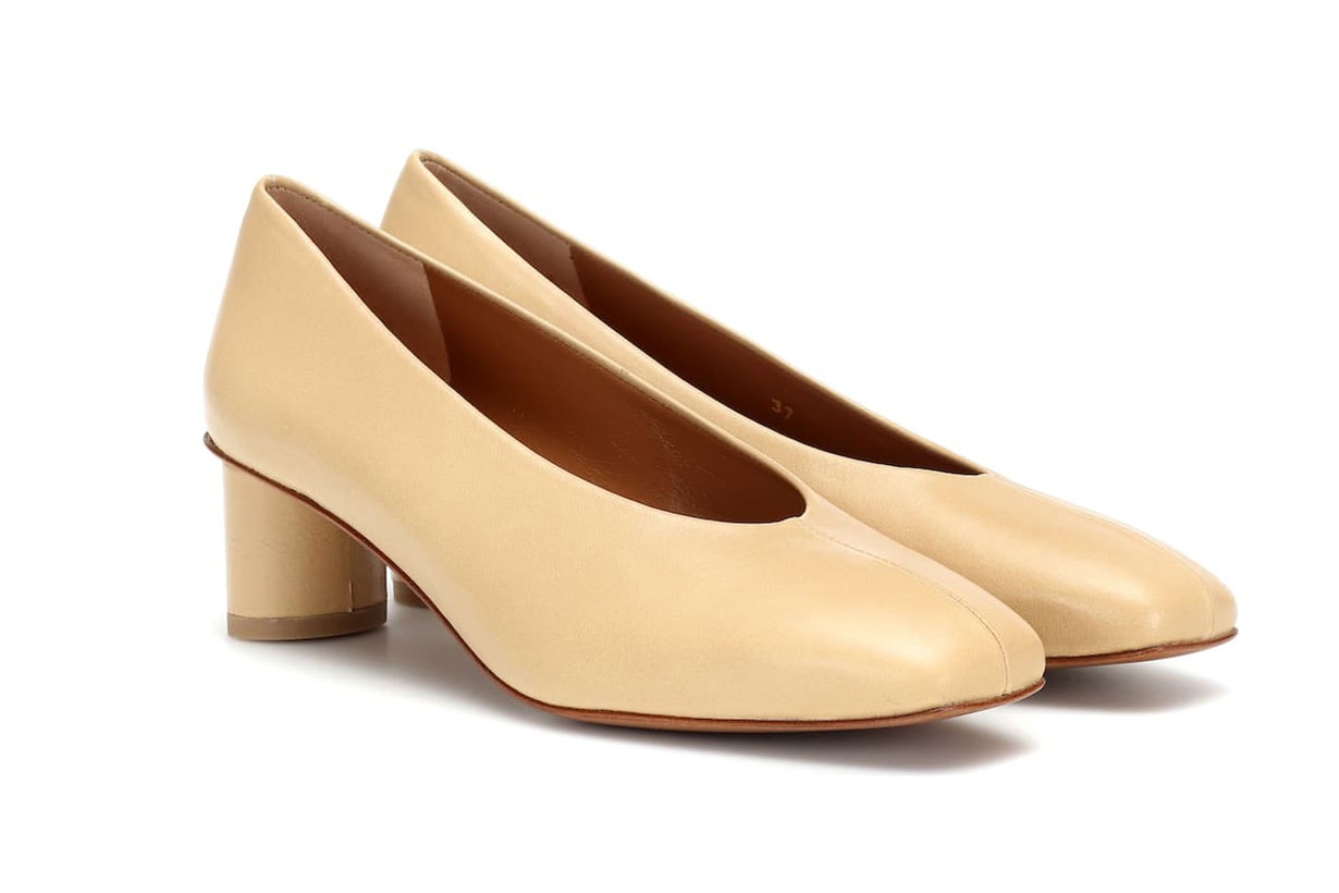 Camila leather pumps