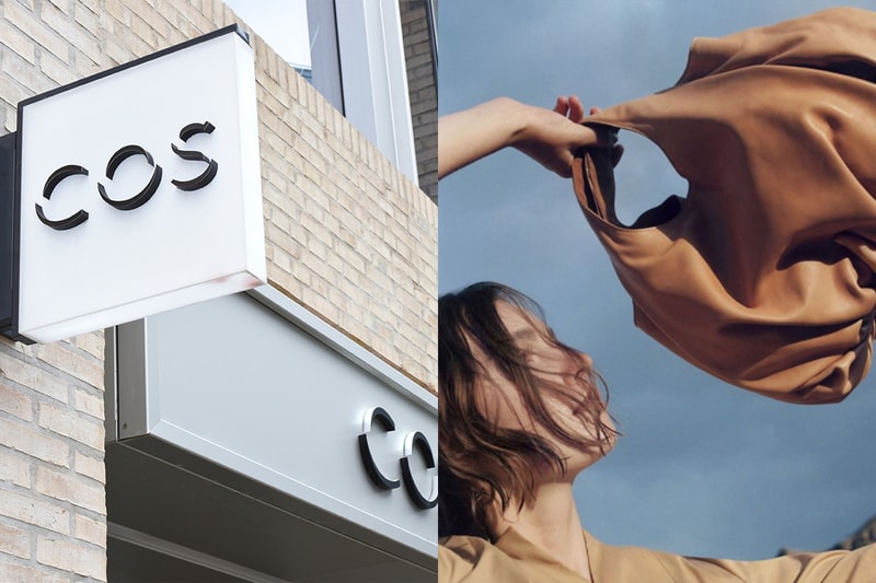 COS clothing Shop and logo seen near Liverpool Street Station.
