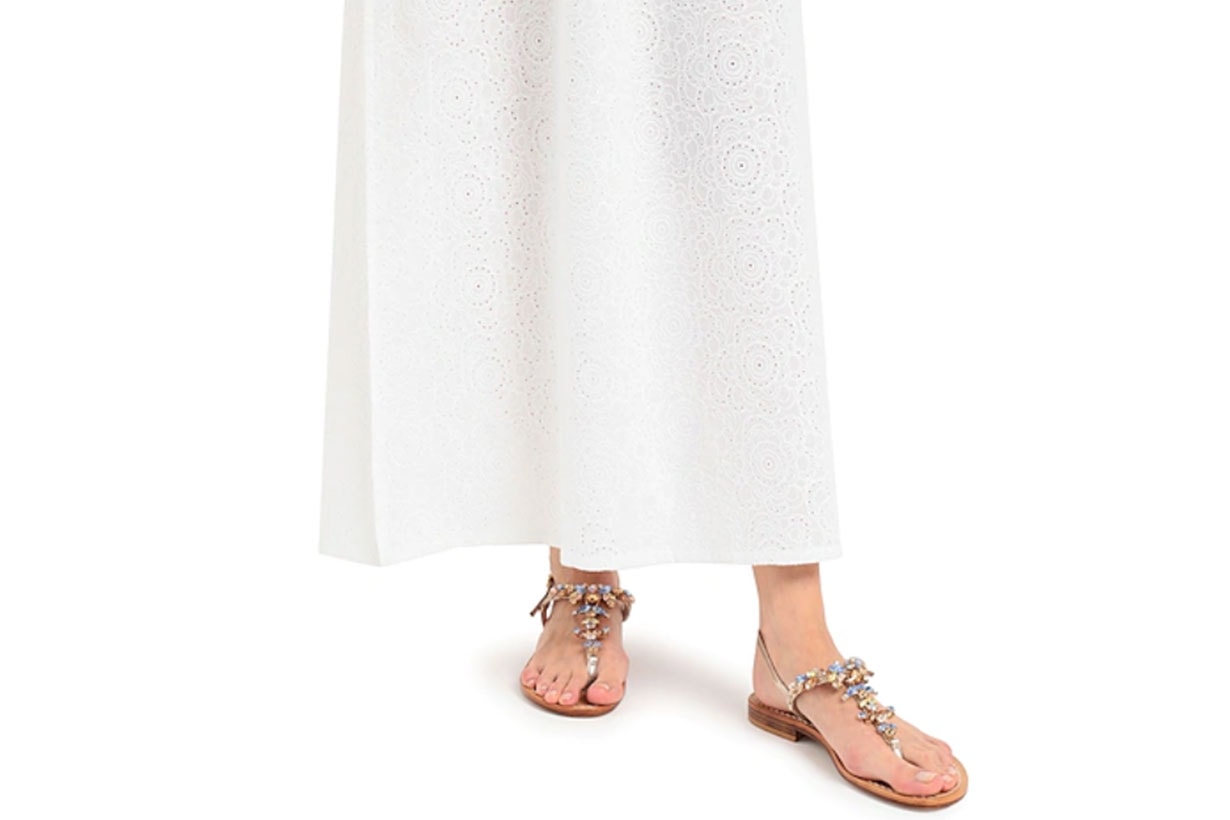 DEA SANDALS CAPRI SANDALI SCOPOLO CRYSTAL GREY Flip flops