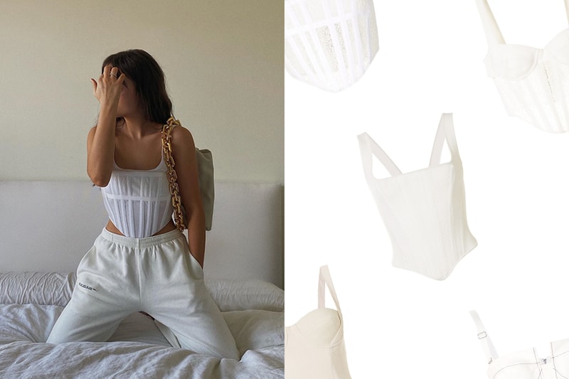 Dion Lee Corset Tank Top Minimalist style instagram fashion blogger