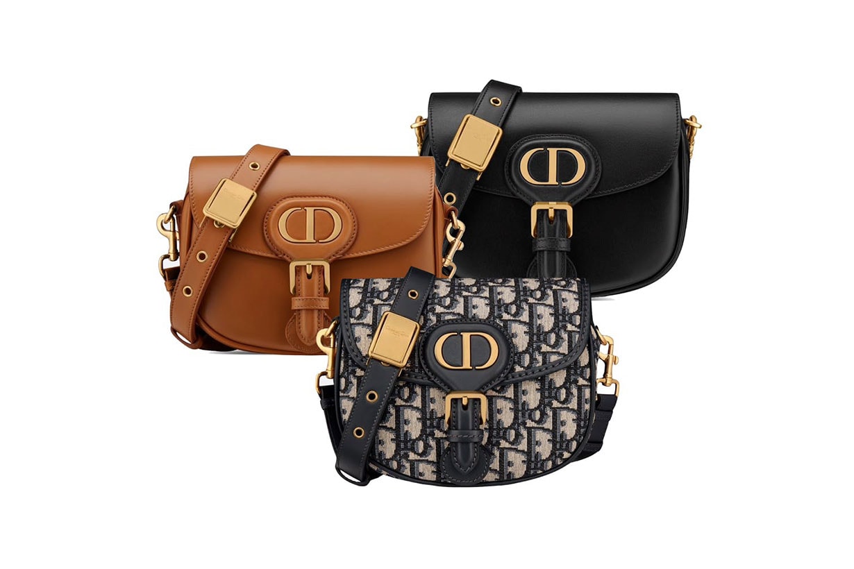 Dior Small Bobby Bag Brown, Black, White