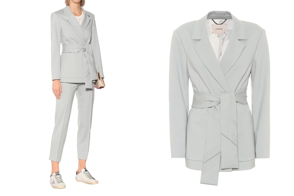 DOROTHEE SCHUMACHER Sash-belted blazer