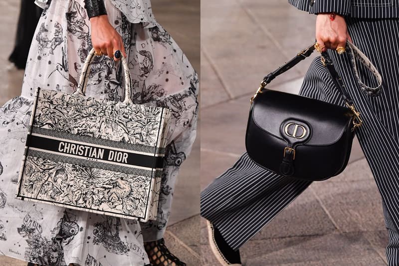 dior cruise 2021 runway handbag collection